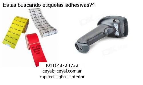 Estas buscando etiquetas adhesivas?^